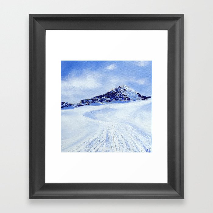Hintertuxer Glacier Framed Art Print