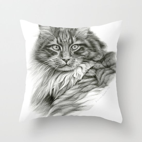 Ginger Cat G2012-052 Throw Pillow