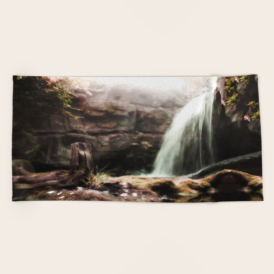 The Forgotten Cascades Beach Towel