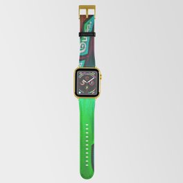 Tree of Life - Neon Green Apple Watch Band