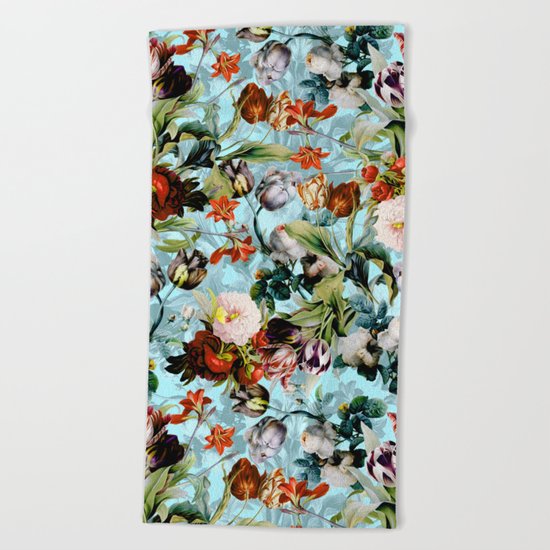SUMMER BOTANICAL VI Beach Towel