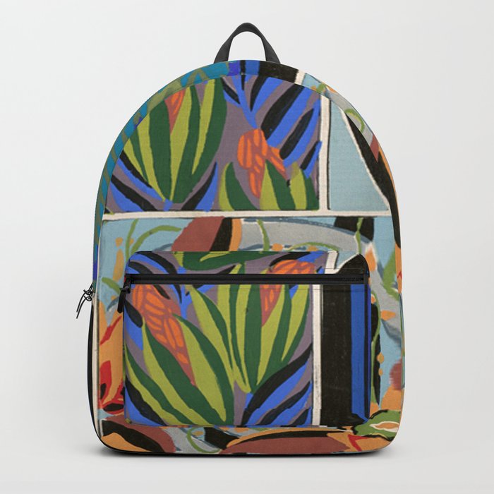 Vintage Art Deco design Backpack