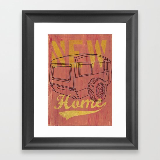 Nice new Home Framed Art Print