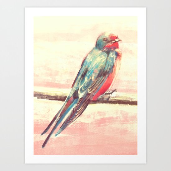 Carry Your Heart Art Print
