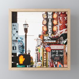 Nashville, Tennesse Framed Mini Art Print