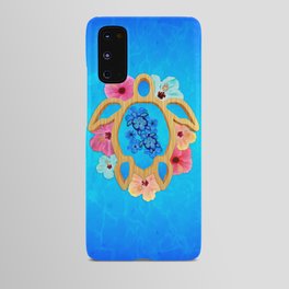 Hawaiian Blue Honu Sea Turtle Android Case