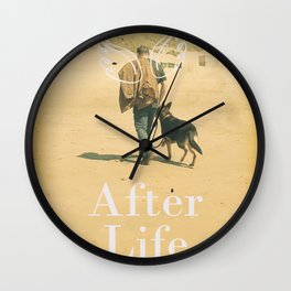 After Life poster, Ricky Gervais, tv series, after-life, British black comedy Wall Clock