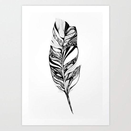 Feather - Lucidity Art Print