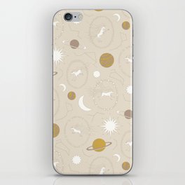 Flying Horses and Yellow Planets iPhone Skin