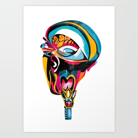 Anatomy Gautier v4 Art Print