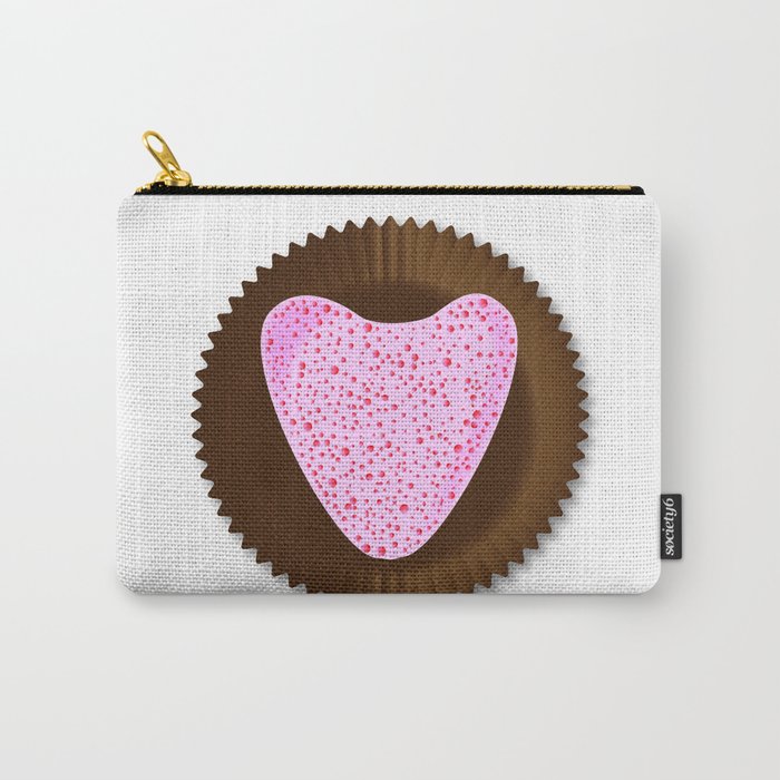 Chocolate Box Heart Carry-All Pouch