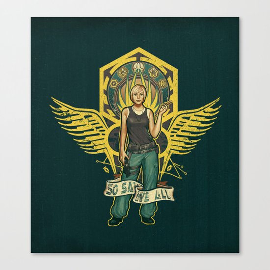 So Say We All Canvas Print