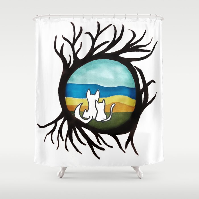 Sunsets Are Better With You Shower Curtain
