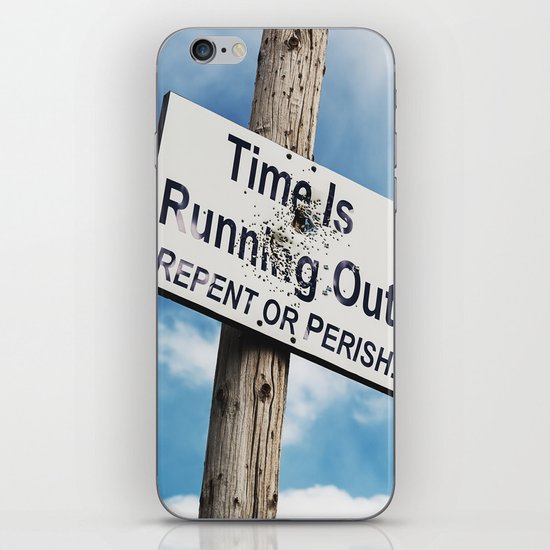 Repent or Perish iPhone Skin