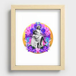 Vintage Violet Lesbians  Recessed Framed Print