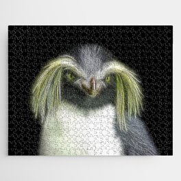 Spiked Rock Penguin Jigsaw Puzzle