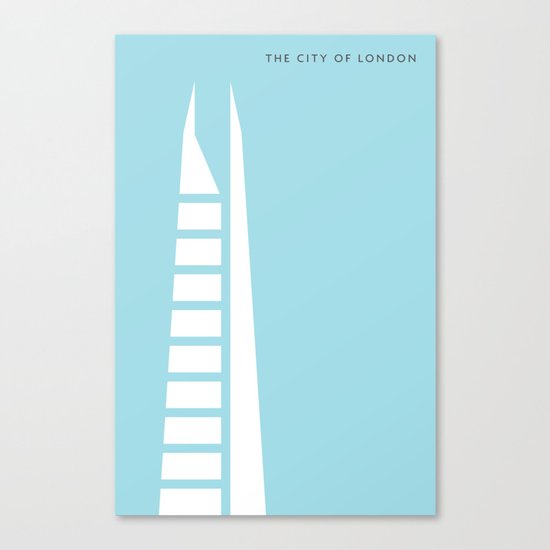 Iconic London: The Shard Canvas Print