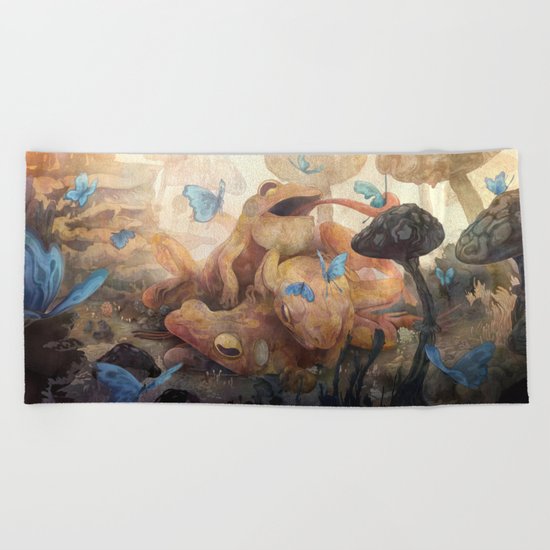 Devour Beach Towel