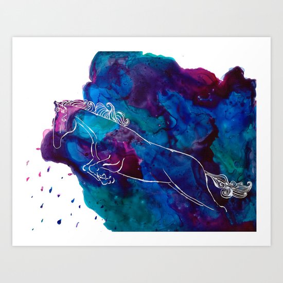 Thunder Art Print