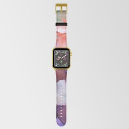 Colourful Fluid Abstract Alcohol Ink  Apple Watch Band