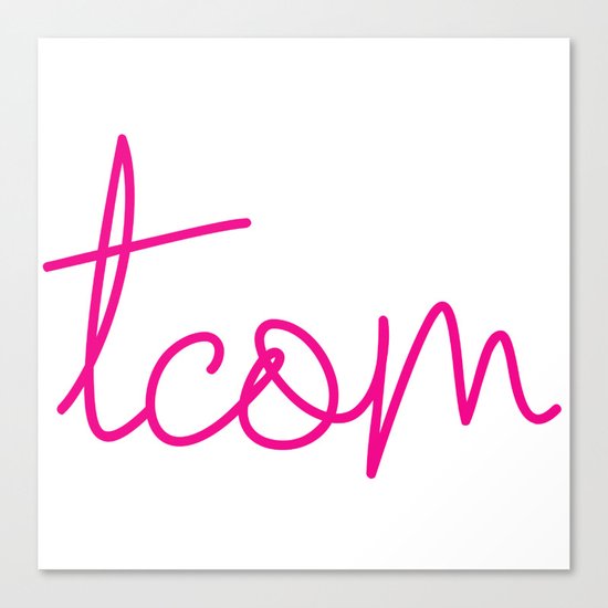 #TCOM Canvas Print