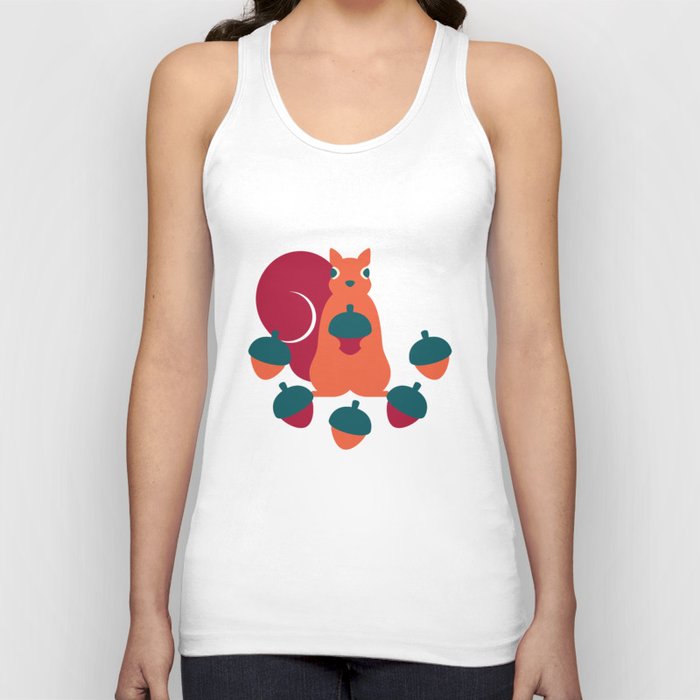 Nutty Squirrel Tank Top