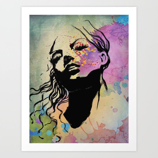 Fashion illustration Art Print