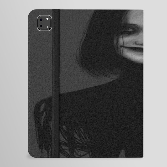 horror scary art for Psychological lovers women and men iPad Folio Case