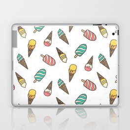 Creative design cute ice cream Laptop Skin