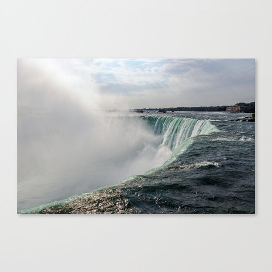 Water waterfall 5 Canvas Print