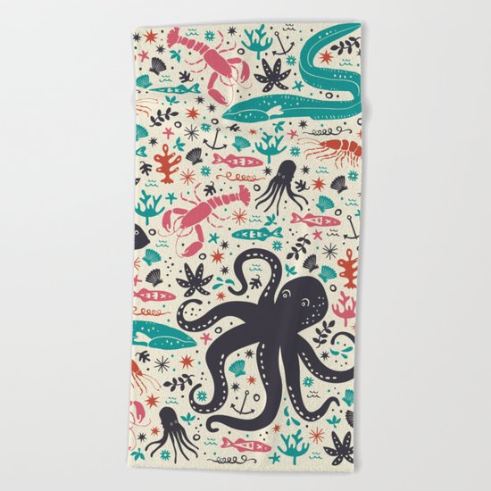 Sea Patrol Beach Towel