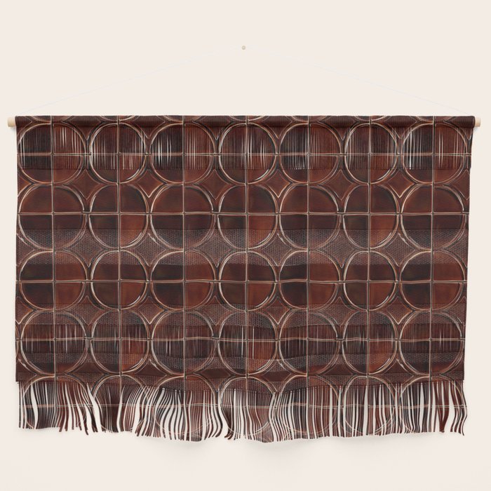 Dark Brown Tile Mediterranean Boho