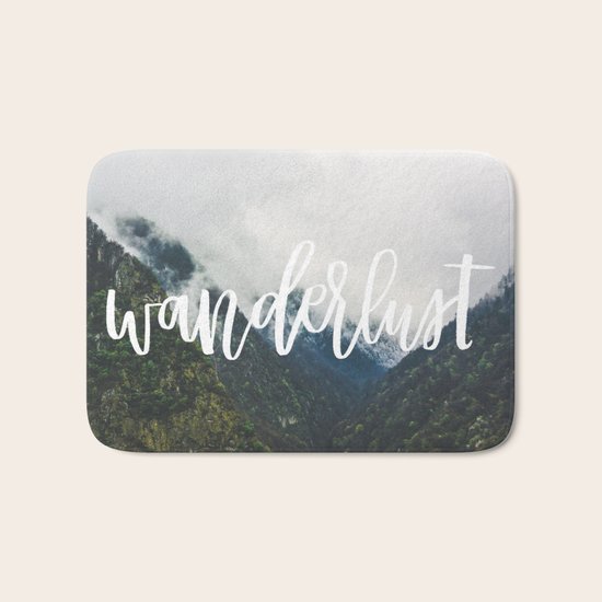 Wanderlust Bath Mat