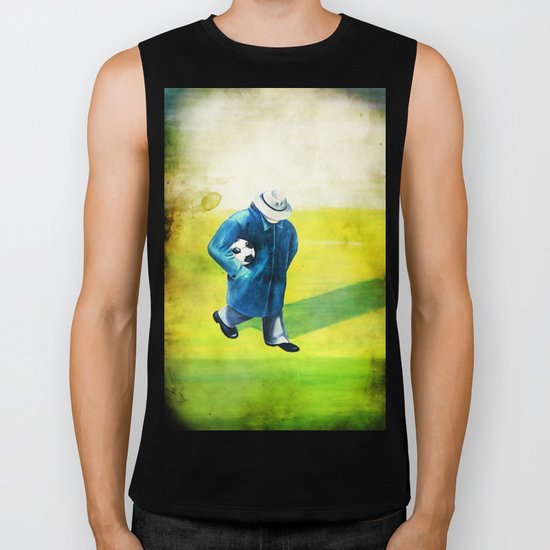 The Mystery Man Biker Tank