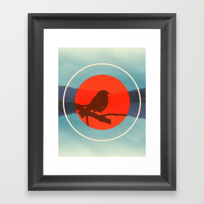 Bird Call Framed Art Print