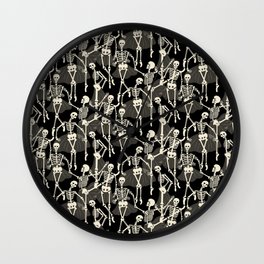 The Skeletons Dance Wall Clock