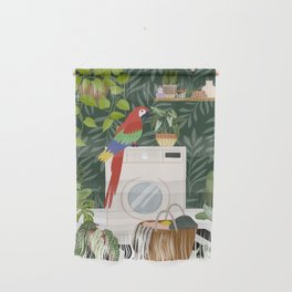 Tropical Laundry Room Wall Hanging