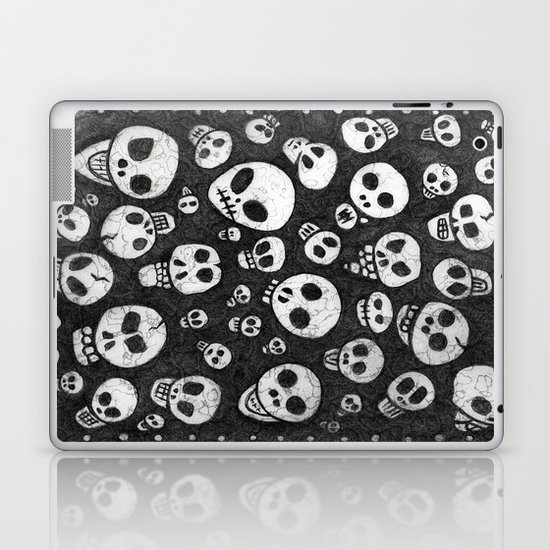 Skulls - Many Skulls Laptop & iPad Skin