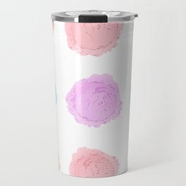 Ice Cream Sherbet Scoops Travel Mug