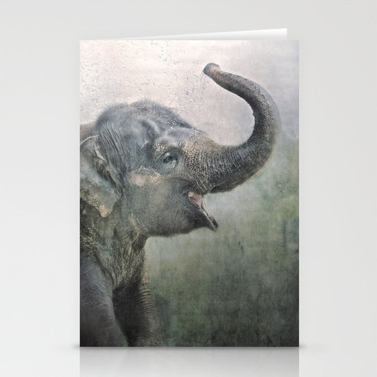 Happy Elephant! Stationery Cards