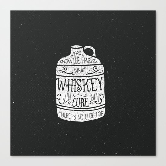 WHISKEY Canvas Print