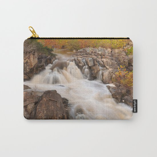 Great Falls Autumn Cascades Carry-All Pouch