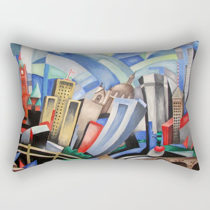 Twin Cities Rectangular Pillow