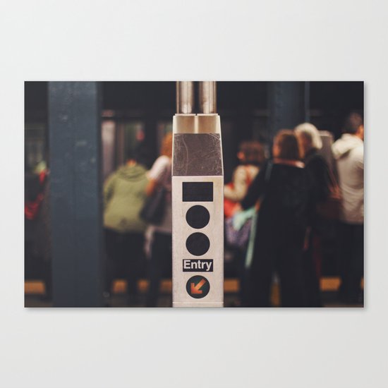 Turnstyle - NYC Canvas Print