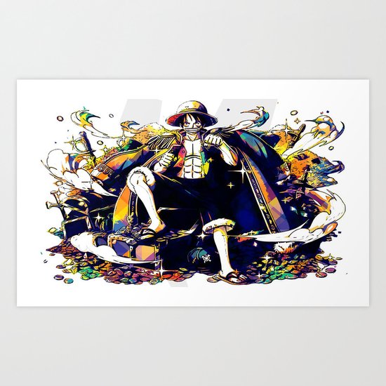 Onepiece Heroes Art Print By liyah Knox Society6