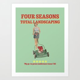 Four Seasons Total Landscaping Art Print