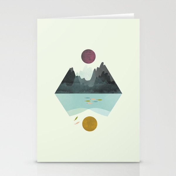 Storm and Calm Stationery Cards
