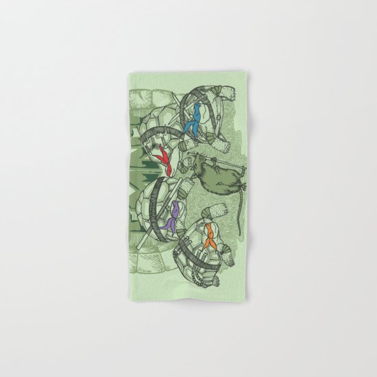 Turtles Hand & Bath Towel