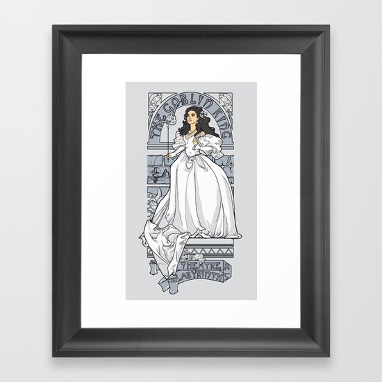 Theatre de la Labyrinth v2 Framed Art Print