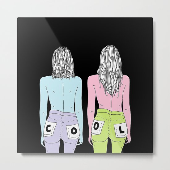 Cool Metal Print